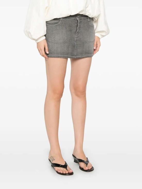26FW 에르마노 설비노 미디 스커트 D497O302XQA90303 BLACK - ERMANNO SCERVINO