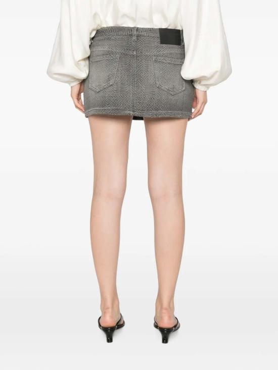 26FW 에르마노 설비노 미디 스커트 D497O302XQA90303 BLACK - ERMANNO SCERVINO