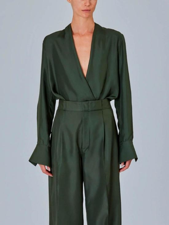 26FW 사 수 파이 셔츠 W26150TS0750 GREEN - SA SU PHI