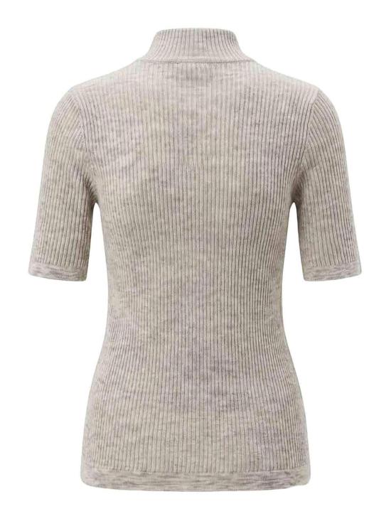 26FW 브루넬로 쿠치넬리 탑 MFR493704CHM47 LIGHT GREY - BRUNELLO CUCINELLI