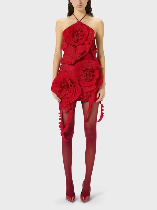 26FW 블루마린 미디 스커트 RF6046T8864X0824 RED - BLUMARINE