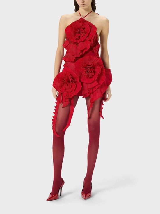 26FW 블루마린 미디 스커트 RF6046T8864X0824 RED - BLUMARINE