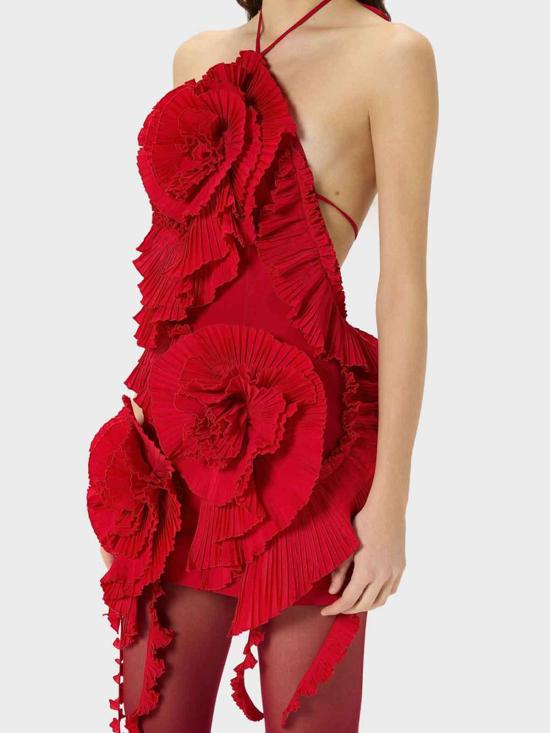 26FW 블루마린 미디 스커트 RF6046T8864X0824 RED - BLUMARINE
