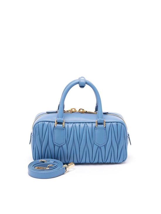 26FW 미우미우 아르카디 로고 토트백 5BB142AN88VOONF0V98 GOLD - MIU MIU
