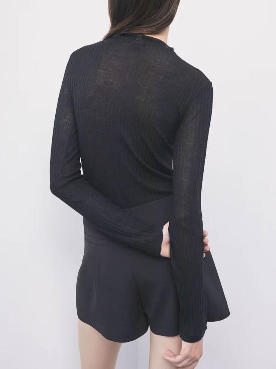 26FW 파트리지아페페 탑 8K0420K034K103 BLACK - PATRIZIA PEPE