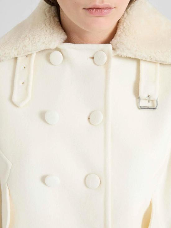 26FW 에르마노 설비노 미디 스커트 D496I311SHZBG14800 WHITE - ERMANNO SCERVINO