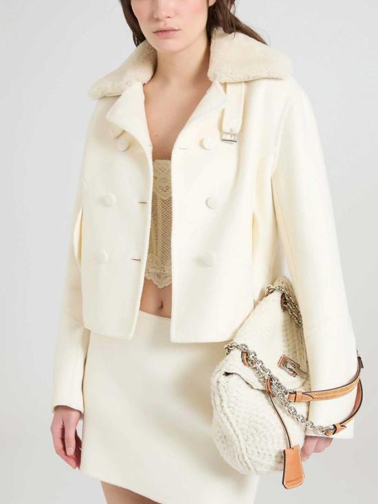 26FW 에르마노 설비노 미디 스커트 D496I311SHZBG14800 WHITE - ERMANNO SCERVINO