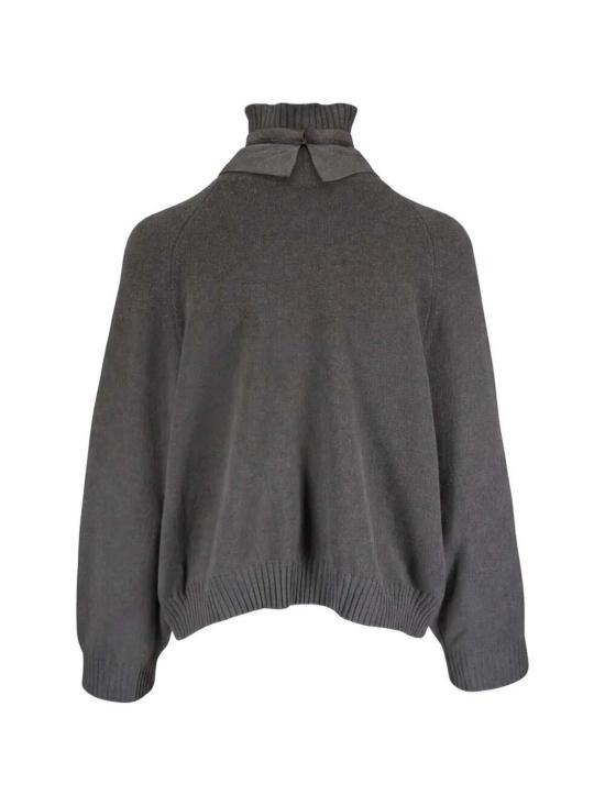 26FW 브루넬로 쿠치넬리 터틀넥 M12747004C9986 GREY - BRUNELLO CUCINELLI