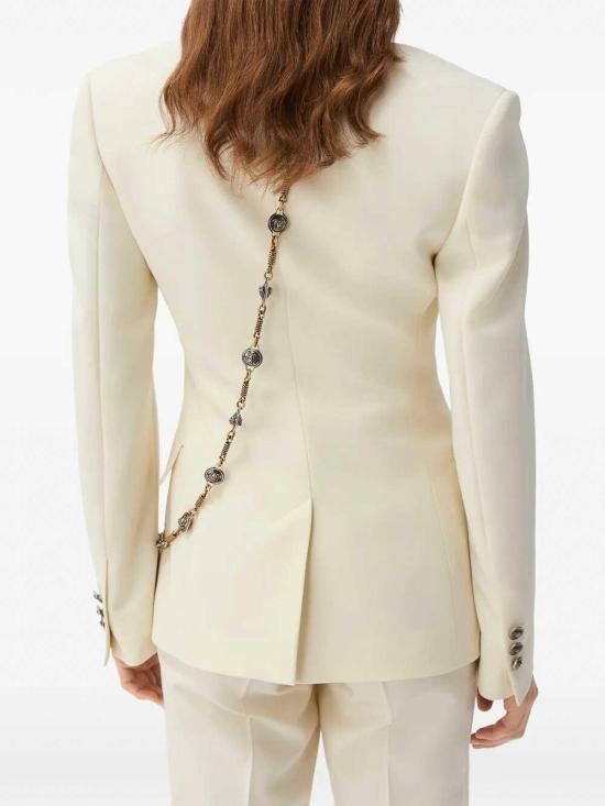 26FW 베르사체 수트 자켓 10269221A183051W740 WHITE - VERSACE