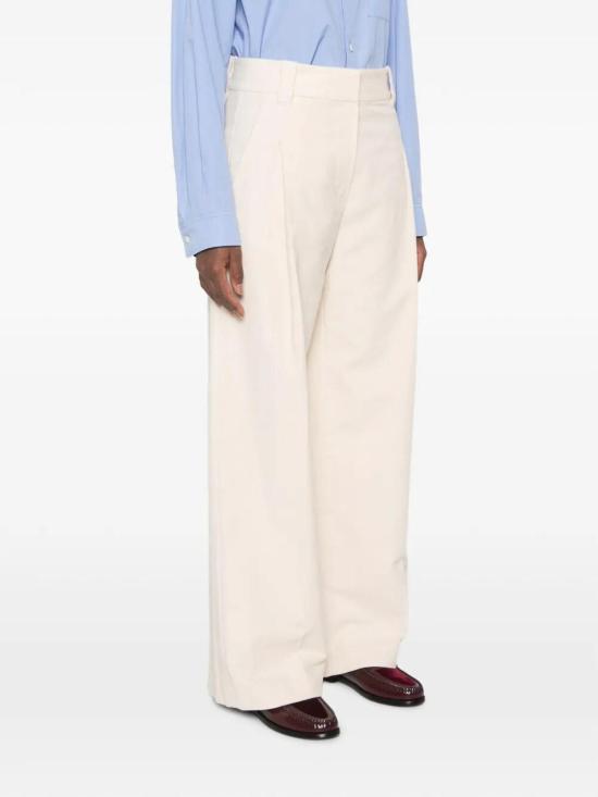 26FW 브루넬로 쿠치넬리 팬츠 MB152P9331C9443 WHITE - BRUNELLO CUCINELLI
