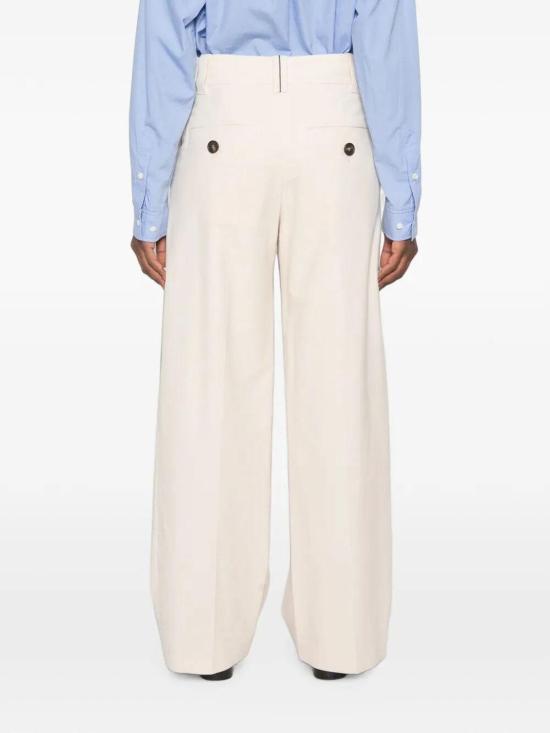 26FW 브루넬로 쿠치넬리 팬츠 MB152P9331C9443 WHITE - BRUNELLO CUCINELLI