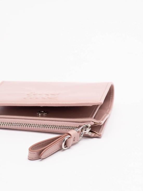 26FW 미우미우 로고 글로시 레더 지갑 5ML0502A44F010F FUCHSIA - MIU MIU