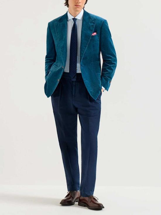 26FW 브루넬로 쿠치넬리 수트 자켓 MV4518BFC5C014 DENIM - BRUNELLO CUCINELLI