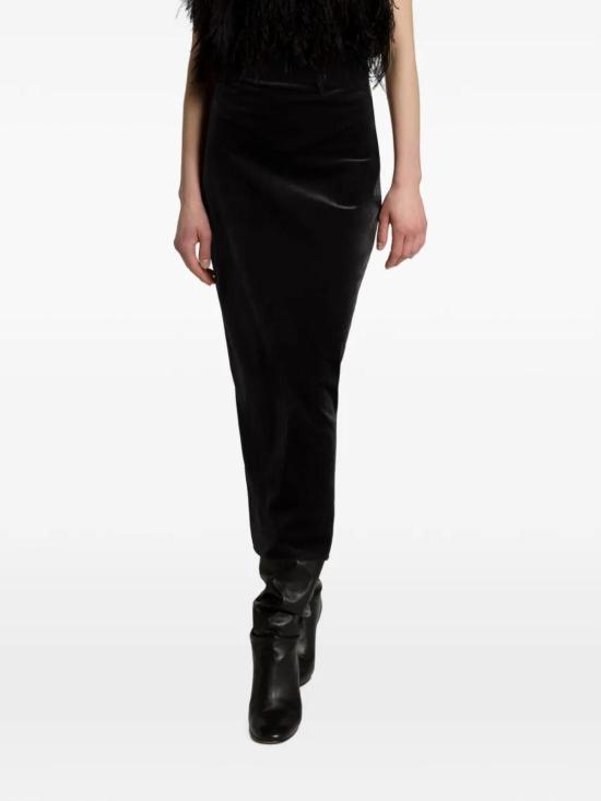 26FW 알베르타 페레티 미디 스커트 010551410555 BLACK - ALBERTA FERRETTI