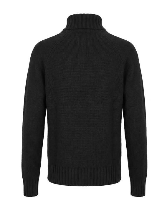 26FW 드루모어 터틀넥 L5M114TL690 BLACK - DRUMOHR