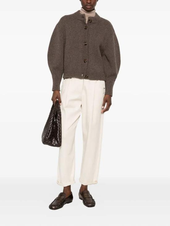 26FW 브루넬로 쿠치넬리 팬츠 MA126P8417C9815 WHITE - BRUNELLO CUCINELLI