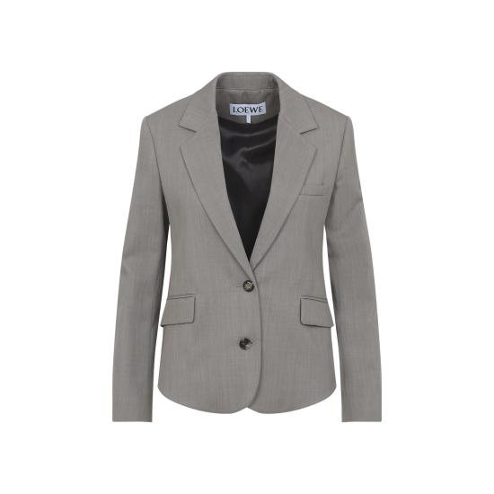 27SS 로에베 자켓 S540Y03XBM 8586 BEIGE MELANGE - LOEWE