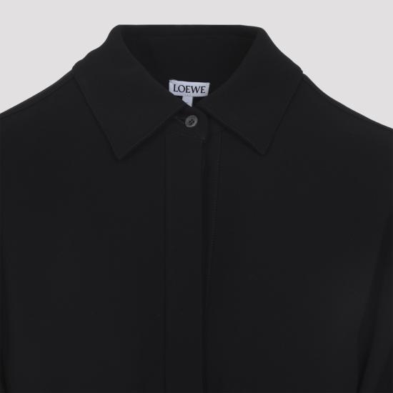 27SS 로에베 미디 원피스 S540Y09XTW 1100 BLACK - LOEWE