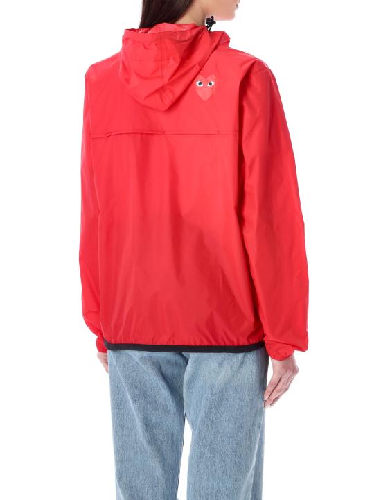 26FW 꼼데가르송 X 까웨 윈드 레인 자켓 AZ J501 051 2 RED - COMME DES GARCONS