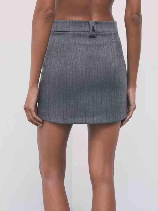 26FW 파트리지아페페 미디 스커트 8G0200C0238J528 GREY - PATRIZIA PEPE