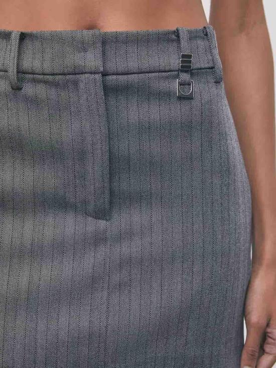 26FW 파트리지아페페 미디 스커트 8G0200C0238J528 GREY - PATRIZIA PEPE