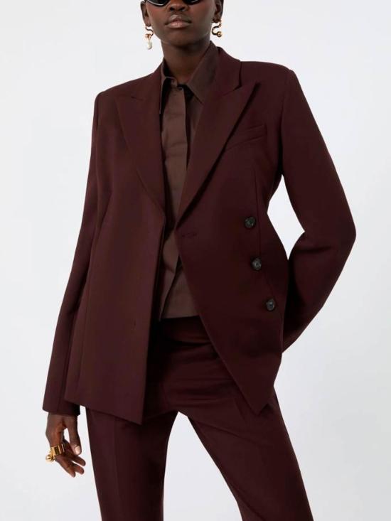 26FW 스포트막스 수트 자켓 26220460126E15 PURPLE - SPORTMAX