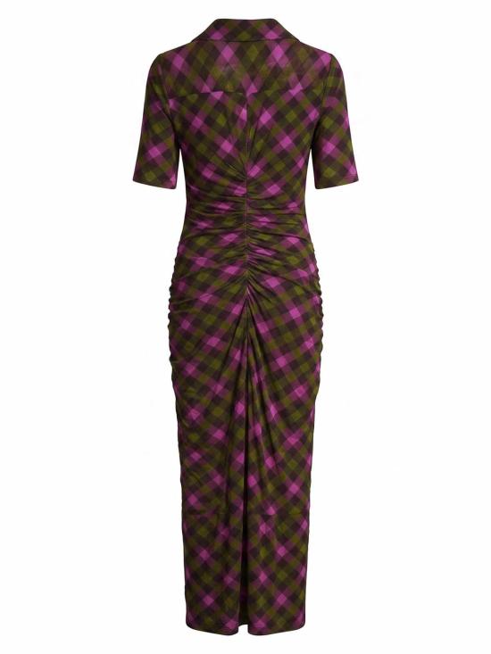 26FW 다이앤 본 퍼스텐버그 미디 스커트 D878EHLHASMESHHLHAS BLACK - DIANE VON FURSTENBERG