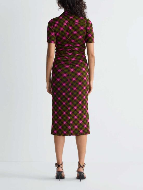26FW 다이앤 본 퍼스텐버그 미디 스커트 D878EHLHASMESHHLHAS BLACK - DIANE VON FURSTENBERG