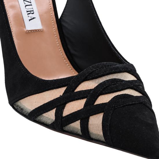 26FW 아쿠아주라 힐/펌프스 PMTMIDL0 SFE000 BLACK - AQUAZZURA