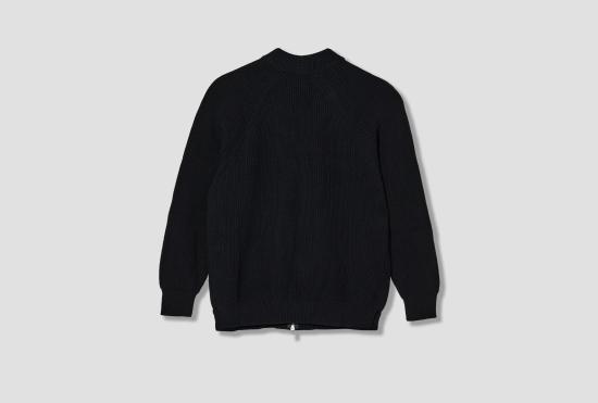 26FW 꼼데가르송 가디건 바토너 - 울 워스티드 하프  HR-N002-W26 블랙 - COMME DES GARCONS