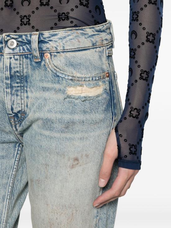 26FW 마린세르 긴팔 티셔츠 WTO388A CJER0005BL94 BLU - MARINE SERRE