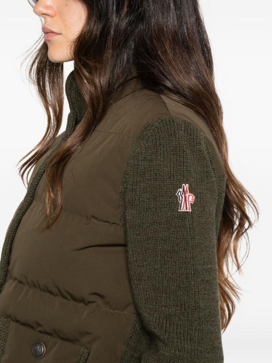 26FW 몽클레어 가디건 9B00003N 0344824 VERDE - MONCLER