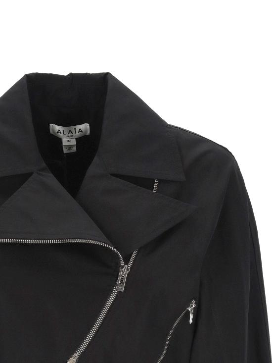 26FW 알라이아 수트 자켓 AA9V1307T611D 995 NOIR ALAIA - ALAIA