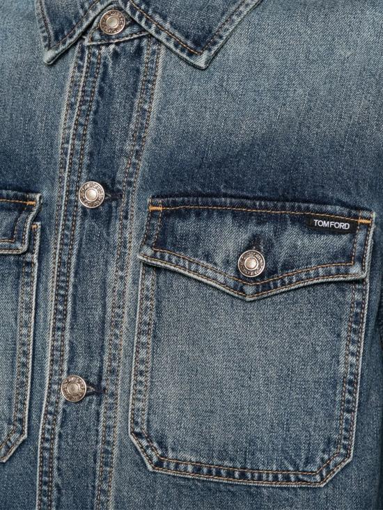 26FW 톰포드 수트 자켓 DJR002DMC117 UBN WASHED INDIGO - TOMFORD