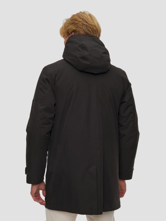 26FW 울리치 코트 CFWOOU2019MBUT4099 100 NERO - WOOLRICH