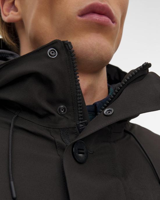 26FW 울리치 코트 CFWOOU2019MBUT4099 100 NERO - WOOLRICH