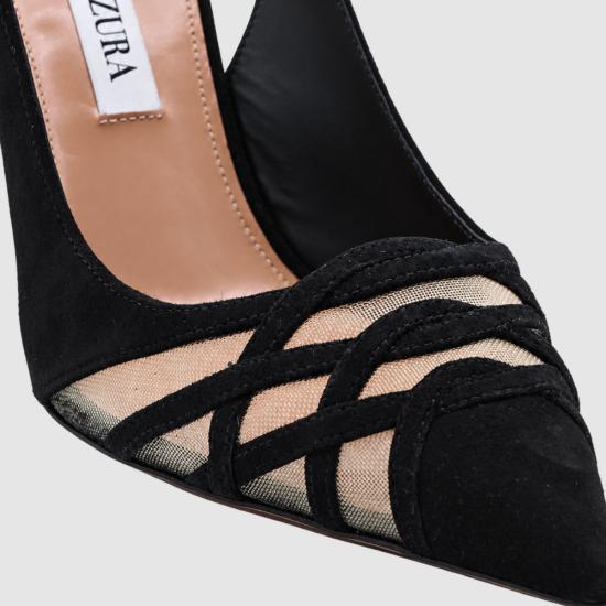 26FW 아쿠아주라 힐/펌프스 PMTMIDL0 SFE000 BLACK - AQUAZZURA