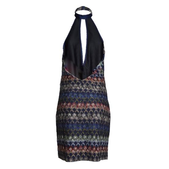 26FW 미소니 미디 원피스 DS26WG1LBR015P SMSPV NERO - MISSONI
