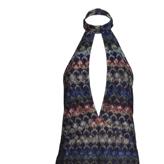 26FW 미소니 미디 원피스 DS26WG1LBR015P SMSPV NERO - MISSONI