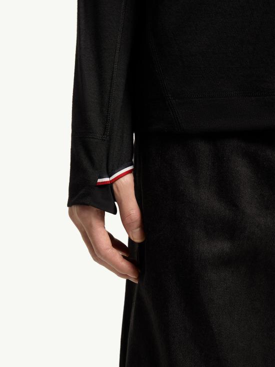 26FW 몽클레어 긴팔 티셔츠 L20978G0000889BEL 999 NERO - MONCLER