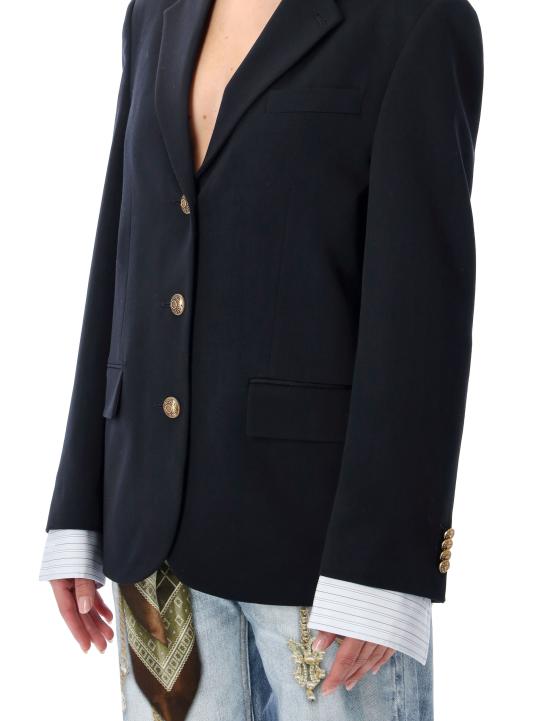 26FW 아크네 스튜디오 수트 자켓 AH0360 885 BLUE NAVY - ACNE STUDIOS