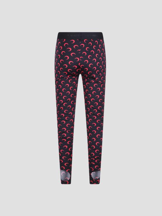 26FW 마린세르 스트레이트 팬츠 WPA111ACJER0001 BK97 BLACK RED - MARINE SERRE