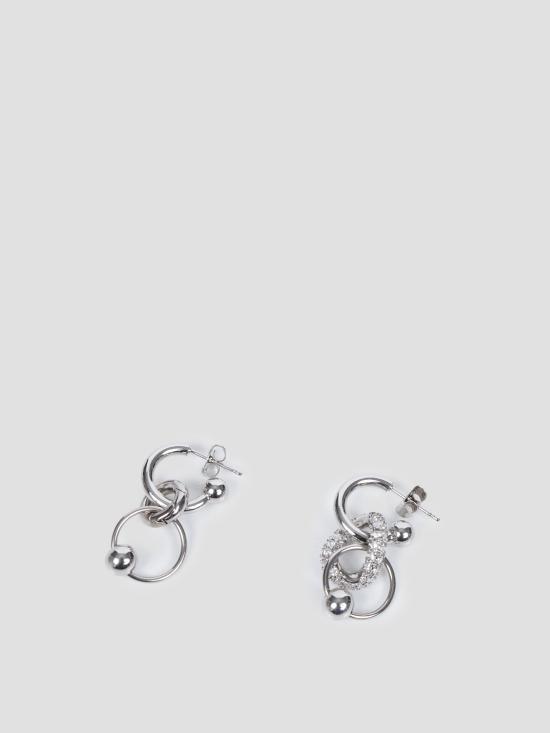 26FW 저스틴 클렌퀏 주얼리 ALISON EARRINGS PALLADIUM