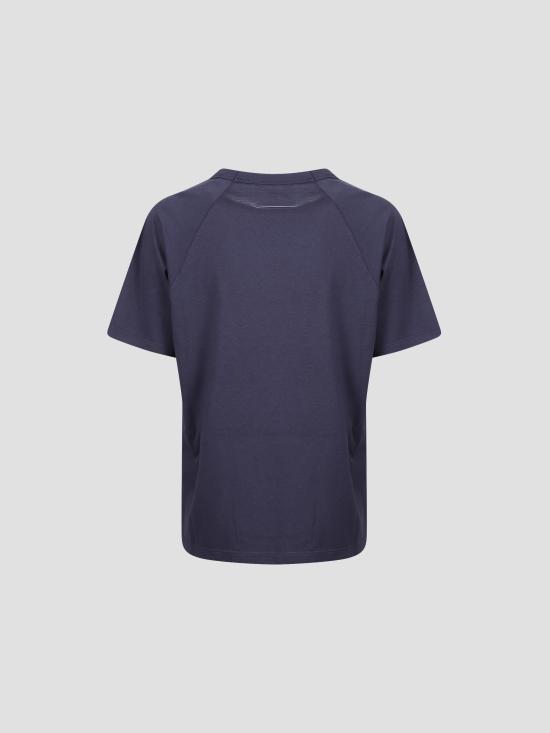 26FW MM6 메종마르지엘라 반팔 티셔츠 S62GD0224M20048 524 MIDNIGHT BLUE - MM6 MAISON MARGIELA