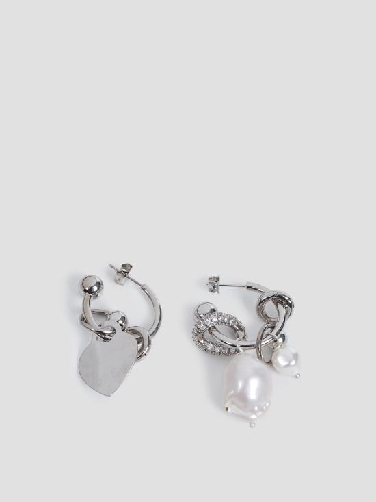 26FW 저스틴 클렌퀏 주얼리 AGYNESS EARRINGS PALLADIUM - JUSTINE CLENQUET
