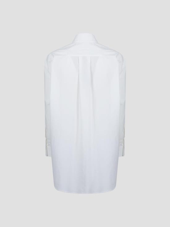 26FW MM6 메종마르지엘라 셔츠 S52DT0073M35256 101 OFF WHITE - MM6 MAISON MARGIELA