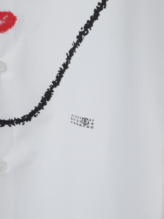 26FW MM6 메종마르지엘라 셔츠 S52DT0073M35256 101 OFF WHITE - MM6 MAISON MARGIELA