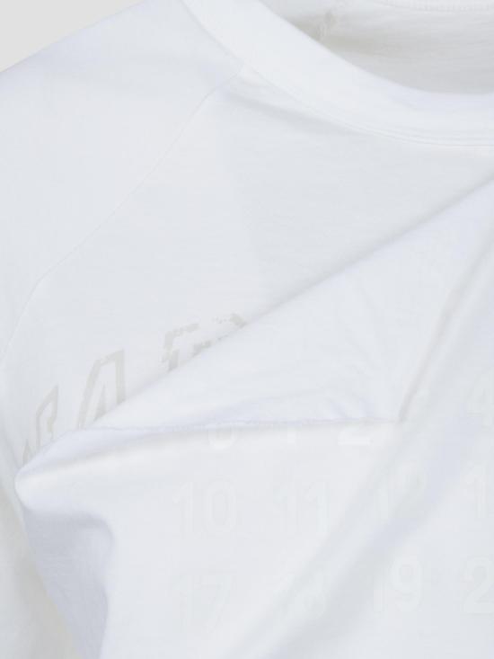 26FW MM6 메종마르지엘라 반팔 티셔츠 S62GD0224M20048 101 OFF WHITE - MM6 MAISON MARGIELA