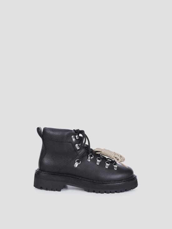 26FW 지에이치 바스앤코 부츠 BA16440 100 BLACK TEXTURE LEATHER