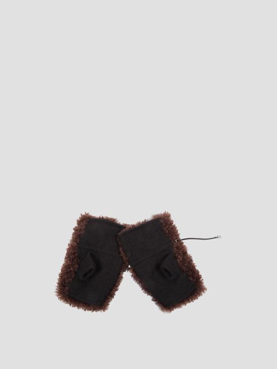 26FW 가니 장갑 B3020259 ZXG CHOCOLATE BROWN - GANNI